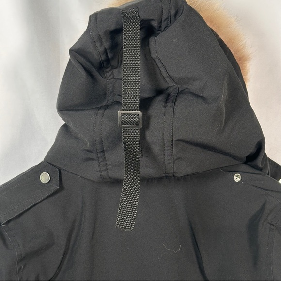 Pendleton Down Parka Black Small Warm Hooded Winter Coat - Picture 13 of 16